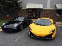 Which would you drive? The Porsche or the McLaren
