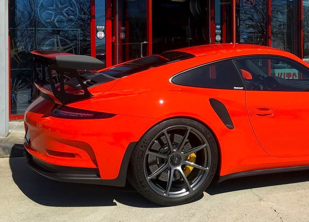 2016 Porsche 911 | Seth Thomas' Porsche 991 GT3 RS on Forgeline One Piece Forged Monoblock GE1 Centerlock Wheels