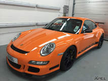 Porsche GT3RS protected with XPEL ULTIMATE