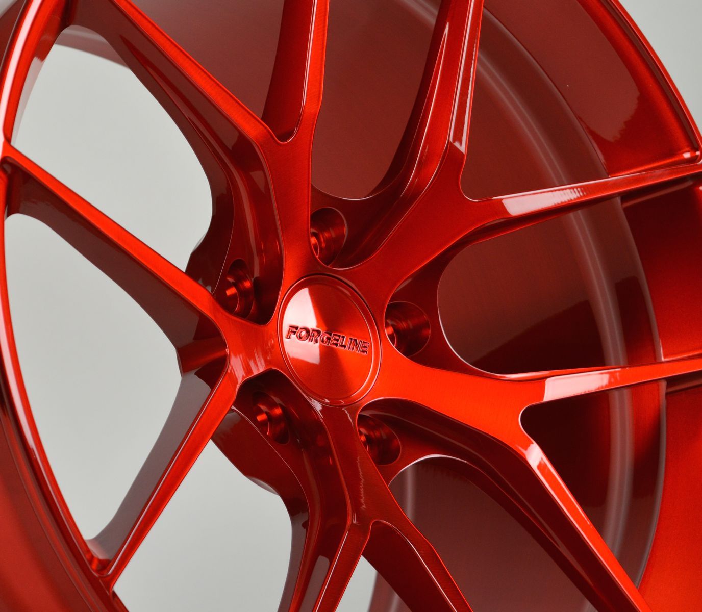    | Forgeline One Piece Forged Monoblock VX1 in Transparent Red