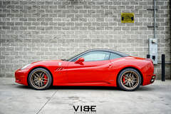 Ferrari California on 20" Ferrada F8 FR5 Wheels - Pacific Coast Highway