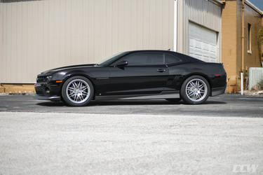 Black 5th Generation Chevrolet Camaro SS - CCW SP16A Forged Monoblock Wheels