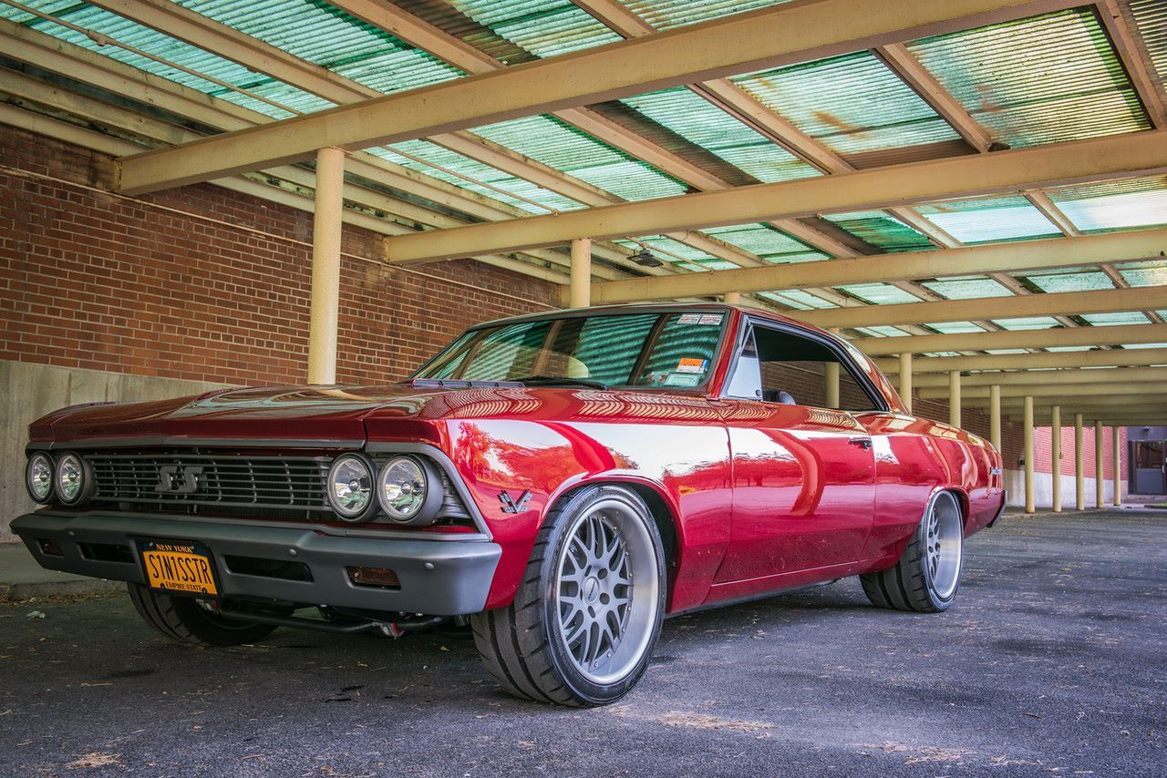 1966 Chevrolet Chevelle | Joe Haniszewski's '66 Chevelle on Forgeline DE3P Wheels