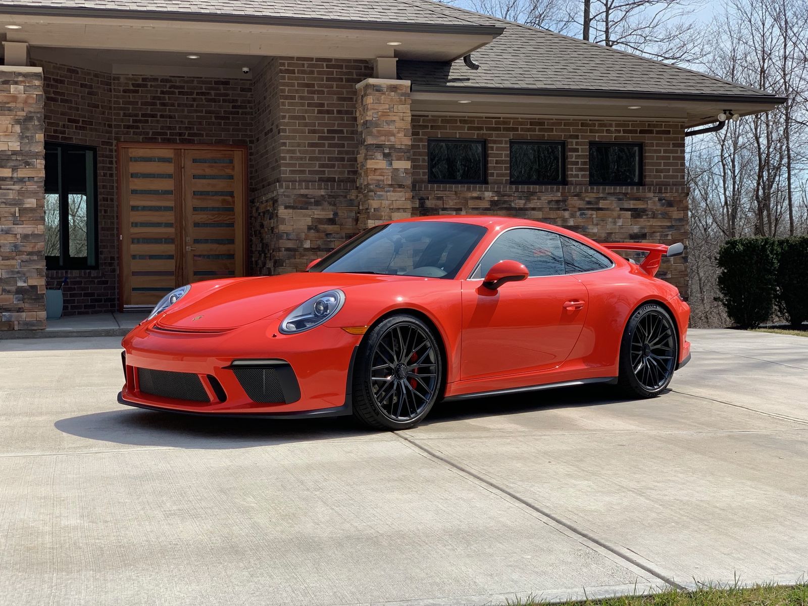 2018 Porsche 911 | Alan Coleman’s Lava Orange Porsche 991 GT3 on Forgeline One Piece Forged Monoblock ZH1 Wheels