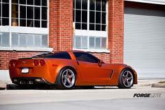 Corvette Z06 on Forgeline CF3C Wheels