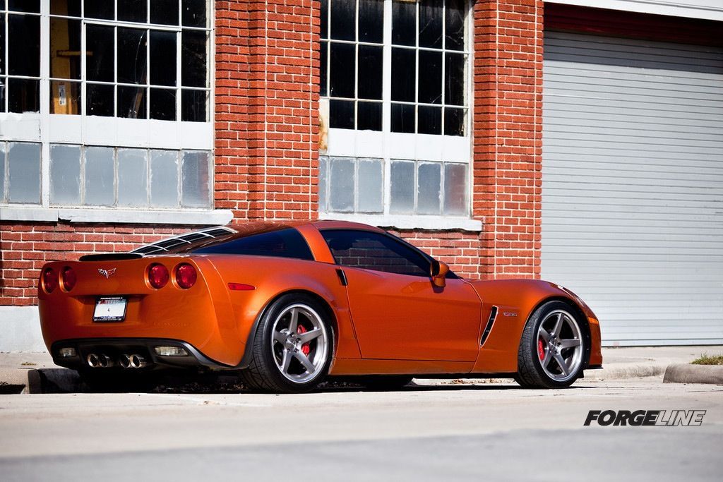 2008 Chevrolet Corvette Z06 | Corvette Z06 on Forgeline CF3C Wheels
