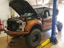 2020 Ford F-350 Crew Cab XLT FX4 by BDS Suspension - work in progress