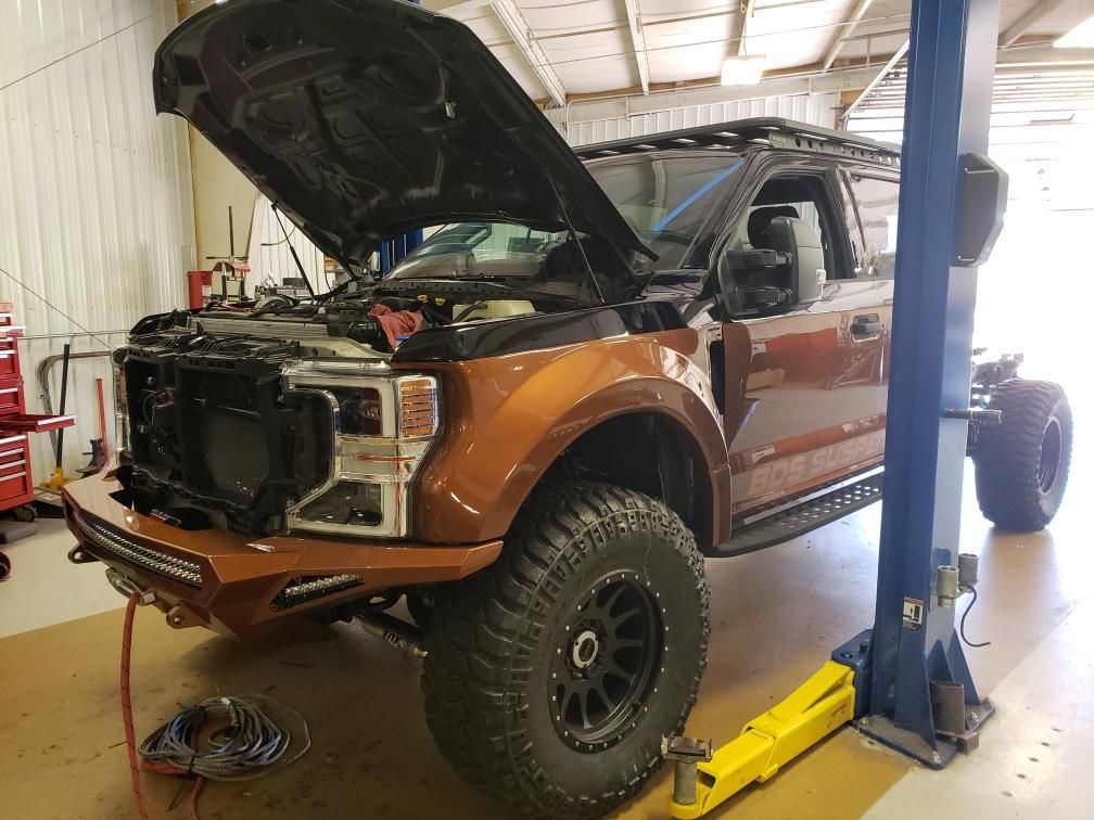 2020 Ford F-350 | 2020 Ford F-350 Crew Cab XLT FX4 by BDS Suspension - work in progress