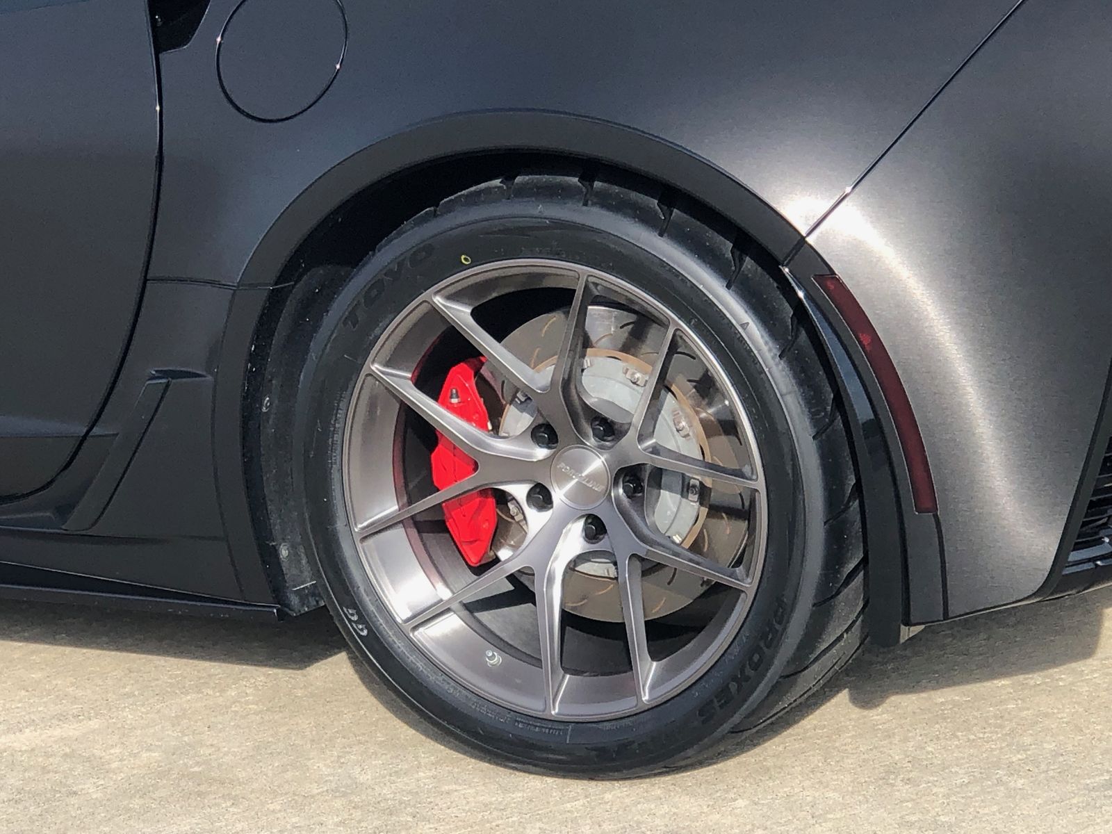 2018 Chevrolet Corvette Z06 | Steve Dalbec’s C7 Corvette Z06 on Forgeline One Piece Forged Monoblock VX1 Wheels