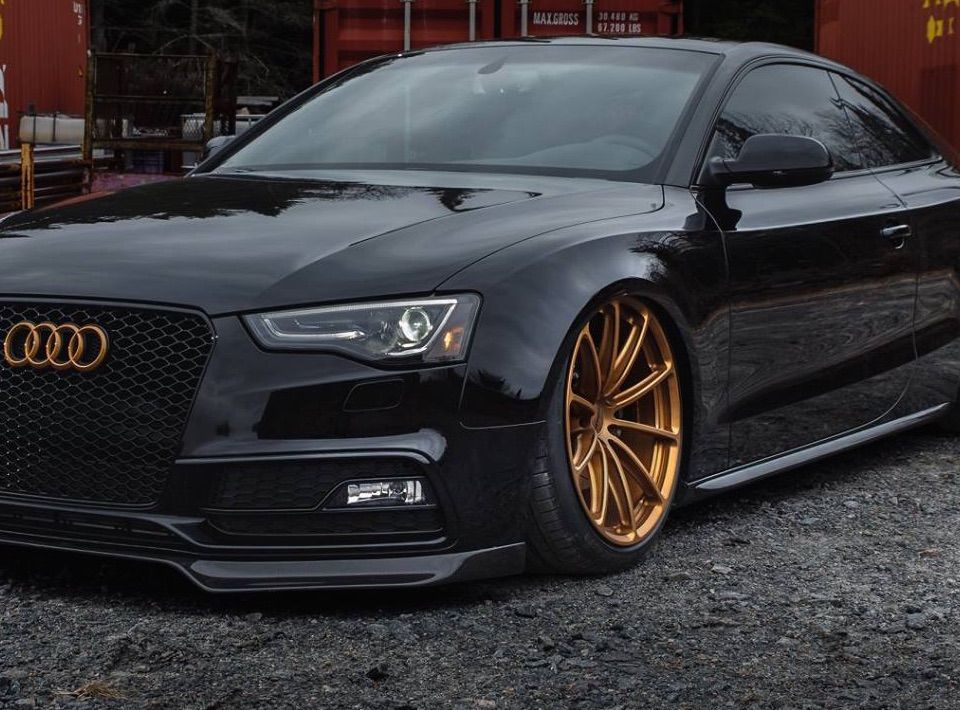 2016 Audi S5 | Prostate Cancer Canada's Bagged Audi S5 Coupe on Forgeline One Piece Forged Monoblock GT1 5-Lug Wheels
