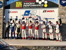 KohR Motorsports Wins the IMSA Michelin Encore at Sebring on Forgeline One Piece Forged Monoblock GS1R Wheels