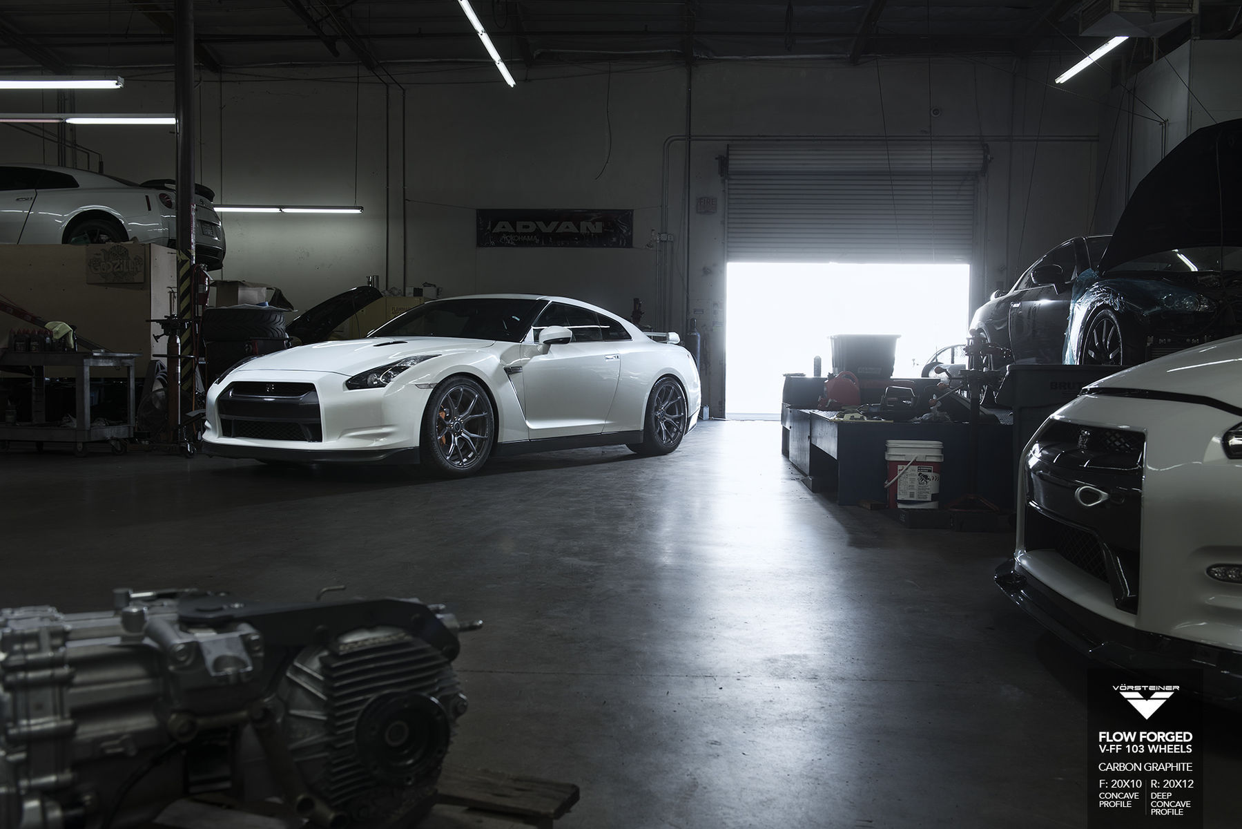 2015 Nissan GT-R | Nissan GTR - Vorsteiner Flow Forged V-FF 103 Wheels