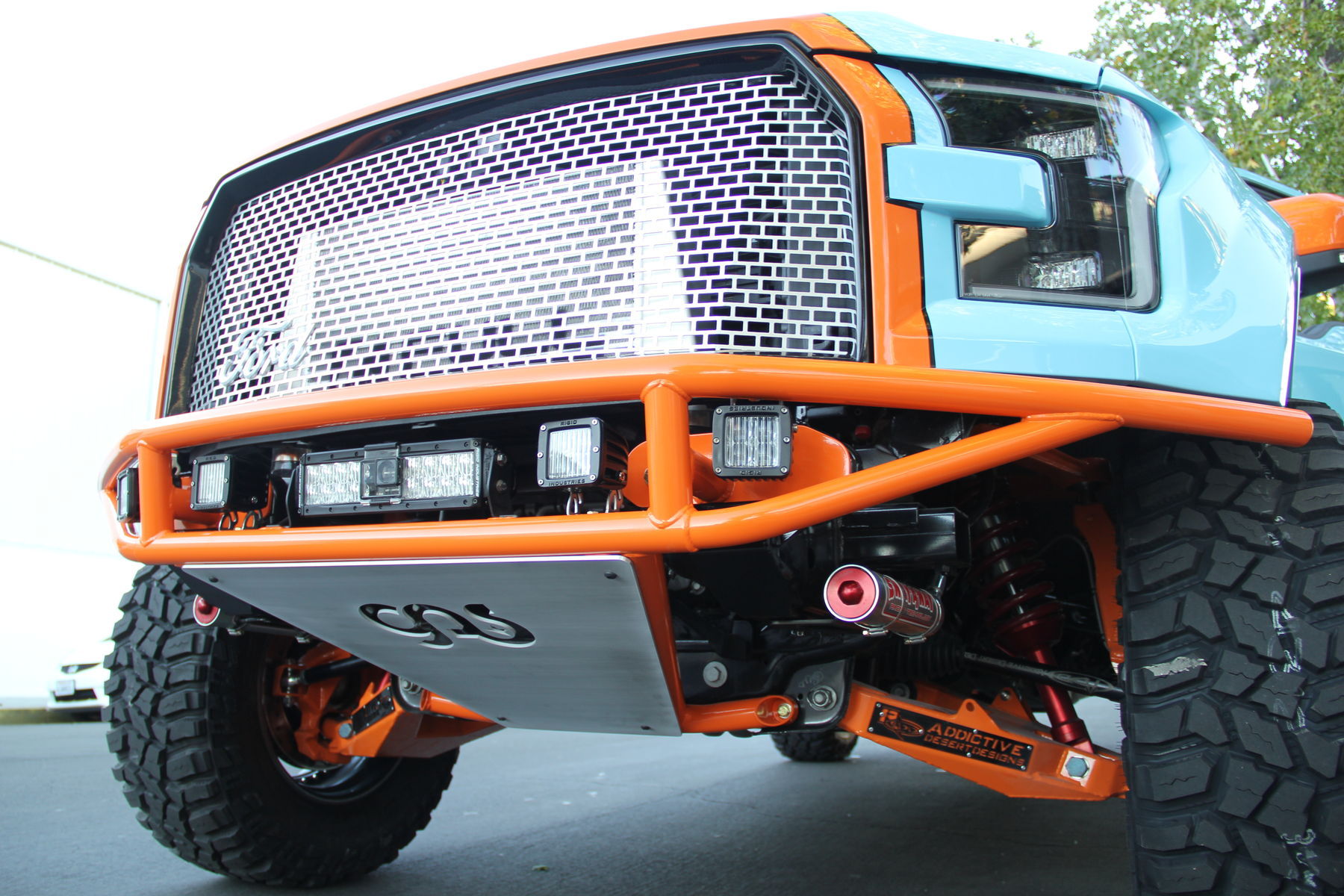 2015 Ford F-150 | 2015 Galpin Auto Sports (GAS) Ford F-150 Grille, Rockplate, and Suspension