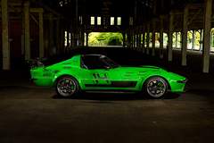 Bob Bertelsen's "Green Mamba" '68 Corvette on Forgeline CV3C Concave Wheels