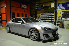 Silver Subi BRZ - Passenger Side
