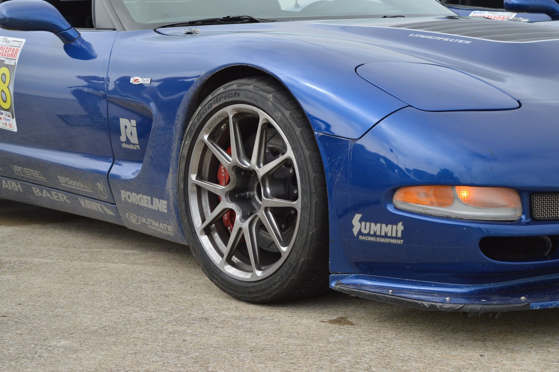 2003 Chevrolet Corvette Z06 | Danny Popp's C5 Corvette Z06 on Forgeline One Piece Forged Monoblock GS1R Wheels