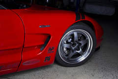 Ryan Mathews' C5 Corvette Z06 on Forgeline GF3 Open Lug Wheels