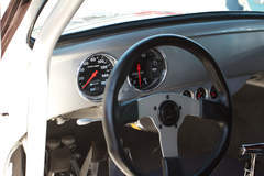 Custom Dash Built with Sport-Comp Gauges