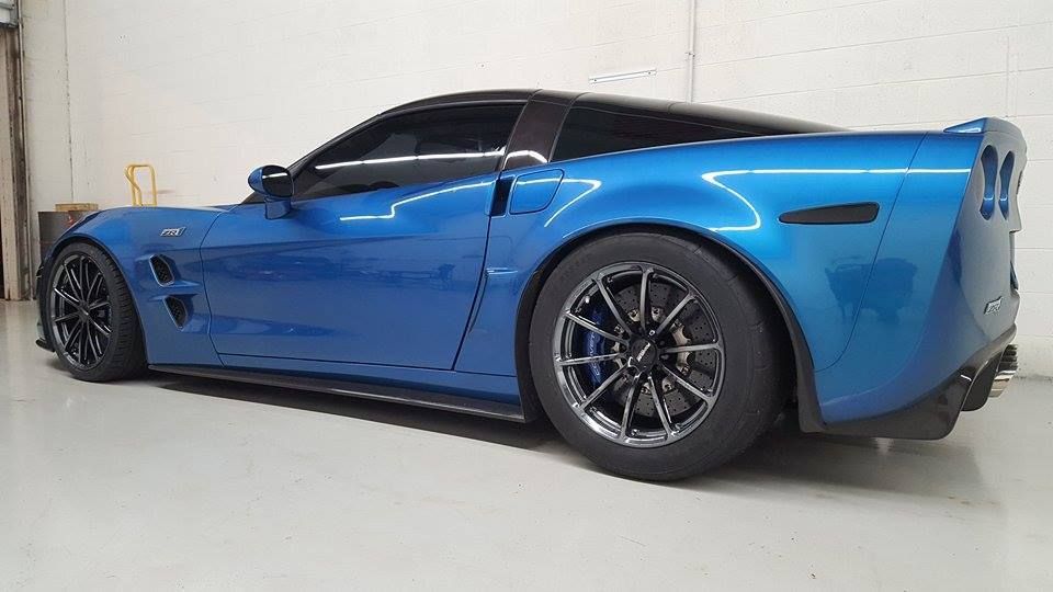 2011 Chevrolet Corvette ZR1 | Corvette ZR1/3ZR on Forgeline GT1 5-Lug Wheels - Side Wheel Shot