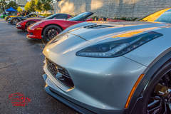 Row of Corvettes
