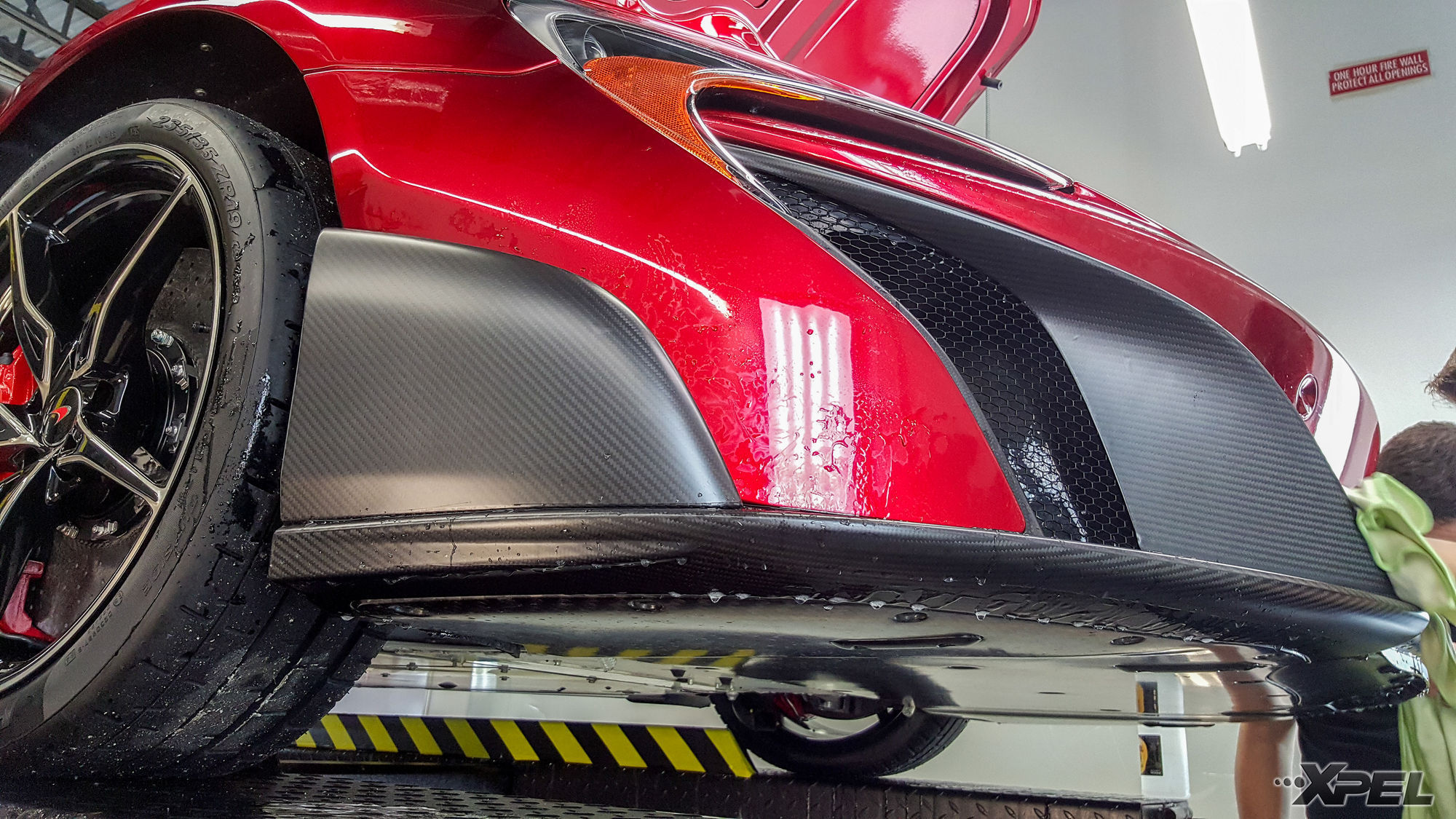 2016 McLaren | McLaren 675LT in for XPEL ULTIMATE self-healing clear bra