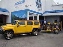 Hummer H2 with Quad