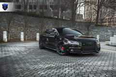 Black Audi S5 - Headlight