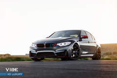 BMW M3 on 20" XO Luxury Wheels - Golden Hour