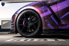 Wrapped Nissan GTR - Wheel Gap