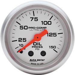 Auto Meter Pro-Comp Oil Pressure Gauge