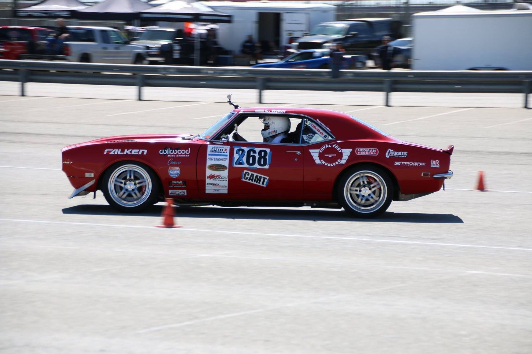 1968 Chevrolet Camaro | Chad Ryker Wins NMCA West Autocross With '68 Camaro on Forgeline DS3 Wheels