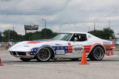 Ryan Mathews Wins NSRA Nationals Autocross in the Detroit Speed C3 Corvette on Forgeline GA3 Wheels