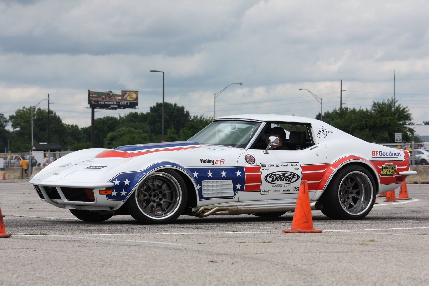1972 Chevrolet Corvette Stingray | Ryan Mathews Wins NSRA Nationals Autocross in the Detroit Speed C3 Corvette on Forgeline GA3 Wheels