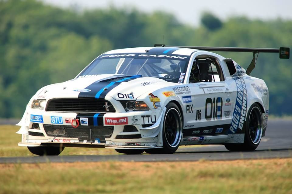 2014 Ford Mustang | Brian Faessler's Turbocharged Boss 302 Mustang GTU-class Racecar on Forgeline GA3R Wheels at VIR