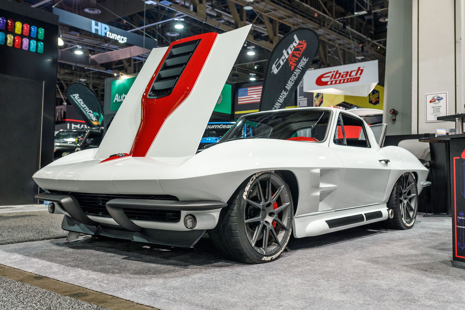 1964 Chevrolet Corvette Stingray | Steve Locklin's 1964 Corvette Stingray on Forgeline One Piece Forged Monoblock GA1R Wheels