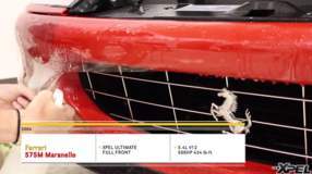 Ferrari 575M Maranello gets XPEL ULTIMATE Paint Protection Film Clear Bra