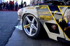 Mike Dusold Wins the 2018 Optima Ultimate Street Car Invitational on Forgeline One Piece Forged Monoblock CF1 Open Lug Wheels!