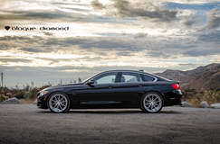 2016 BMW 430i Fitted With 22 Inch BD-23’s in Silver w/ Chrome SS Lip