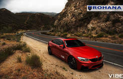 BMW M4 on 20" Rohana Matte Black Wheels - Pit Stop
