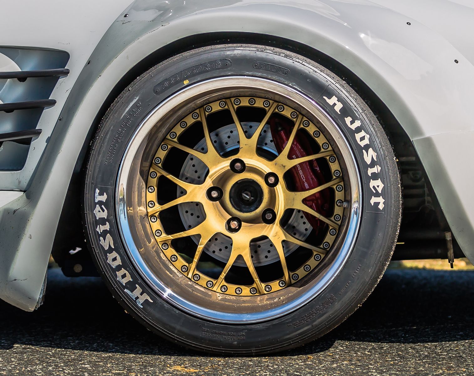 1983 Porsche 911 | Mick Cote's Porsche 911 Turbo Slant Nose on Forgeline WC3R Wheels