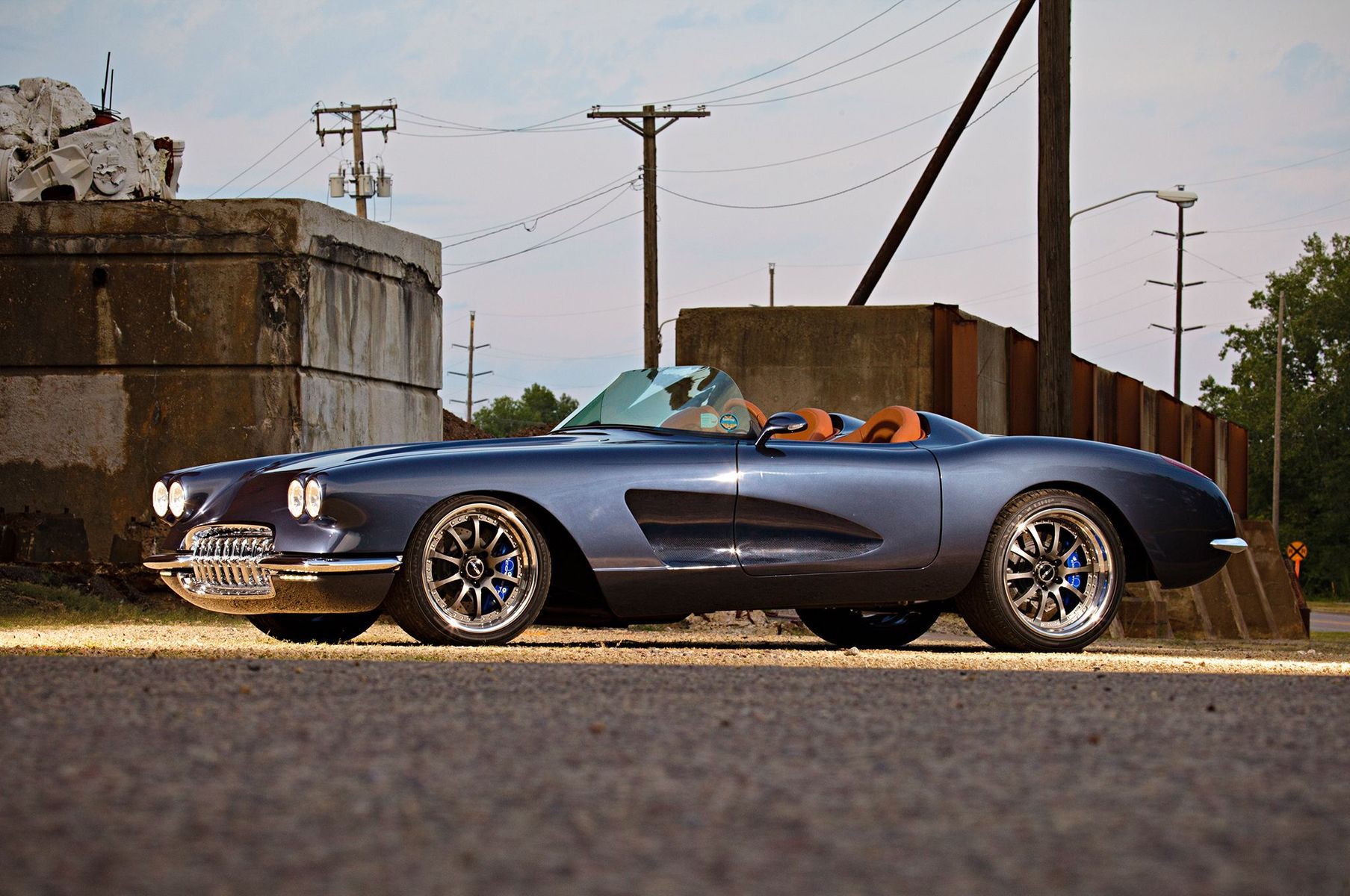 1959 Chevrolet Corvette | Gumer Alvero's Pro-Touring '59 Corvette on Forgeline ZX3R Wheels