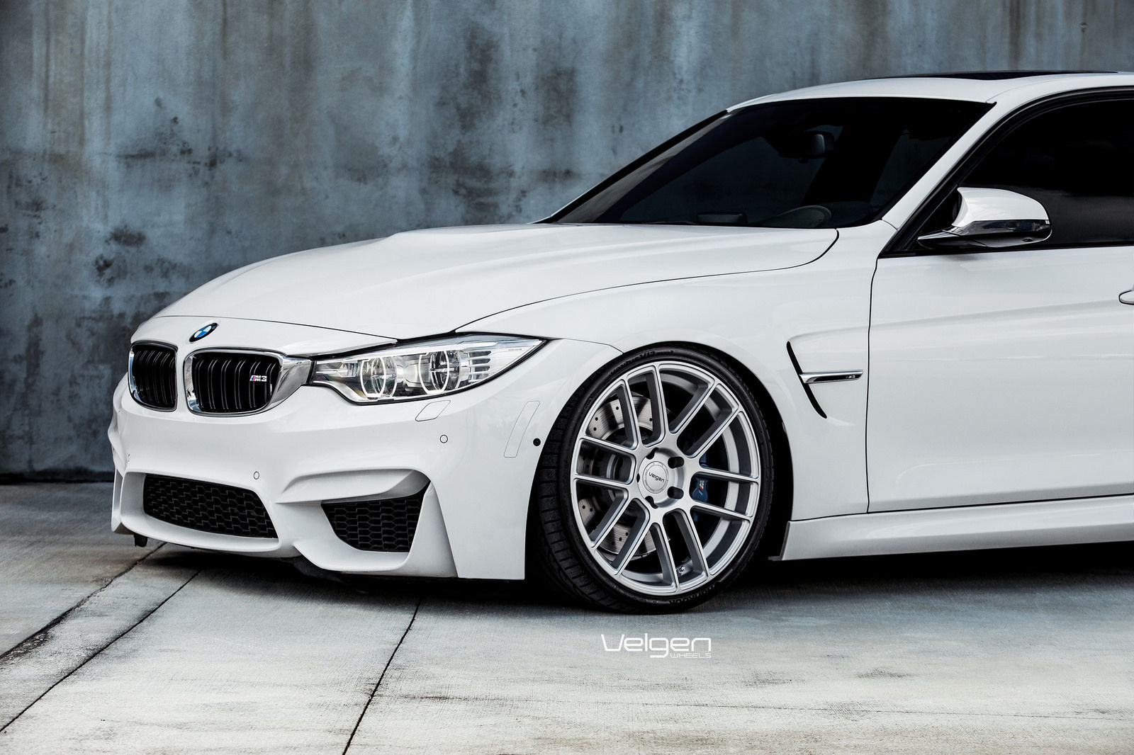 2015 BMW M3 | BMW M3 on Velgen Wheels VMB6 Matte Silver 20x9 & 20x10.5 