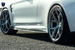 BMW M4 - White Side Stance Shot