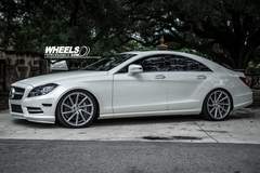 OUR CLIENT'S MERCEDES CLS550 WITH 20" VOSSEN CVT WHEELS