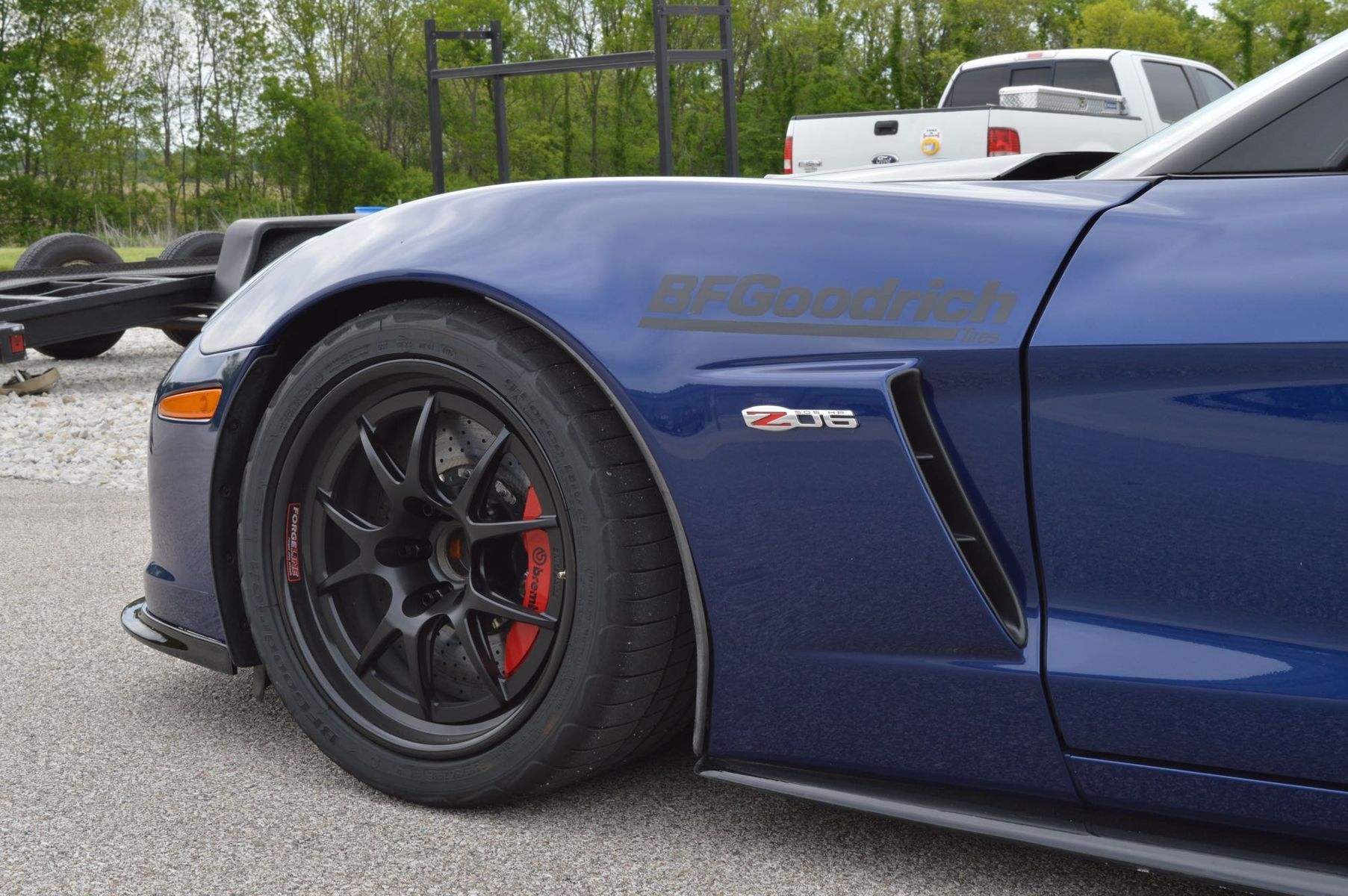 2007 Chevrolet Corvette Z06 | Joe Gregory's C6 Corvette Z06 on Forgeline GA3R Wheels