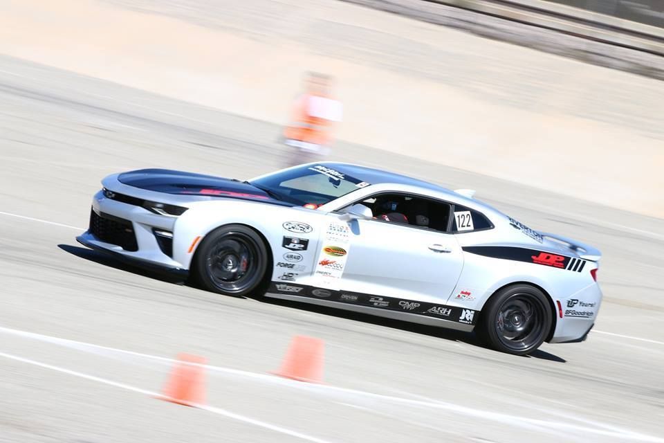 2017 Chevrolet Camaro | Jordan Priestley Wins Modern Muscle Class at NMCA West Autocross in the JDP Motorsports 6th Gen Camaro on Forgeline One Piece Forged Monoblock GA1R Wheels
