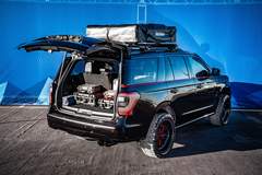MAD Industries 2019 Ford Expedition Limited Stealth Edition - Rear 3/4 hatch open