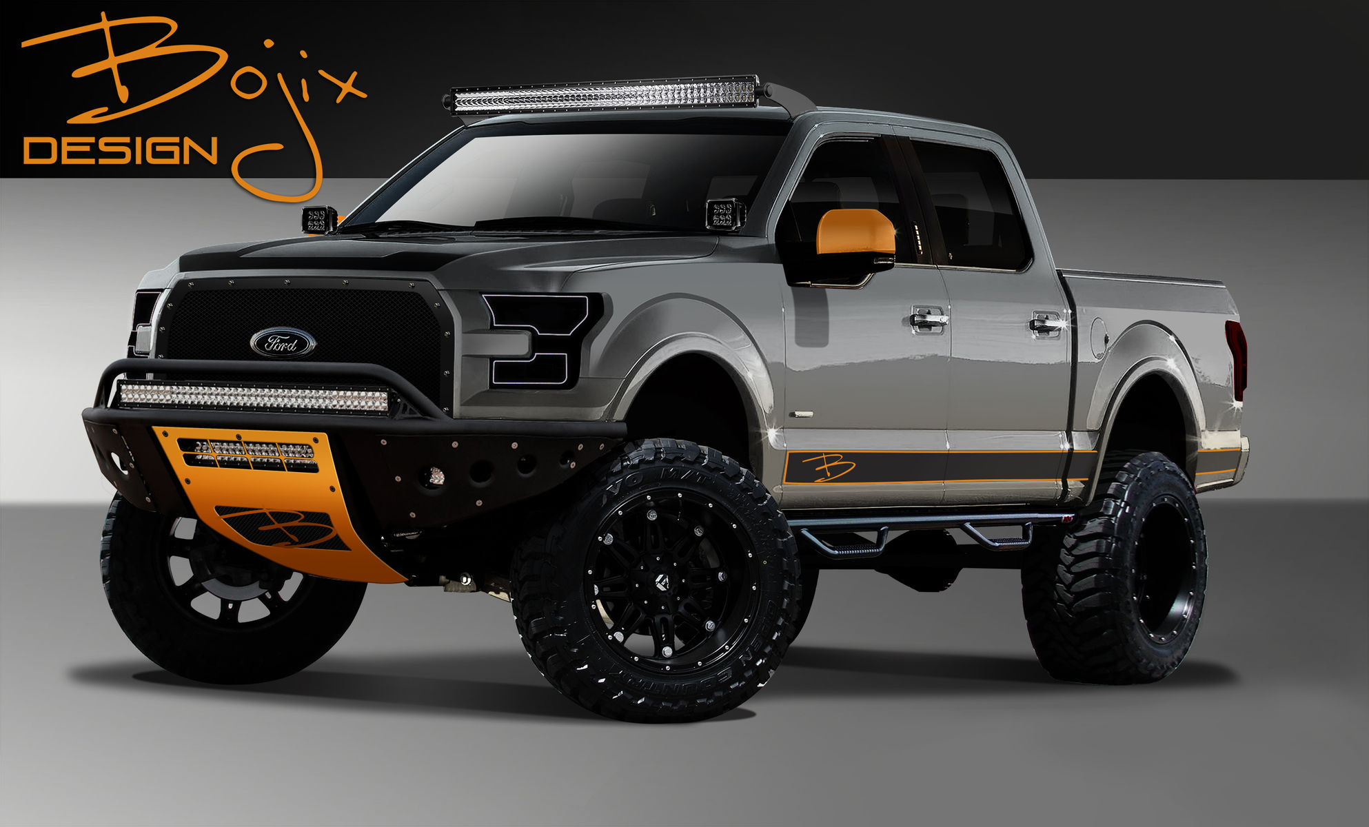 2016 Ford F-150 | 2016 Ford F-150 XLT 4x4 SuperCrew by Bojix Design - Concept Rendering #FordSEMA