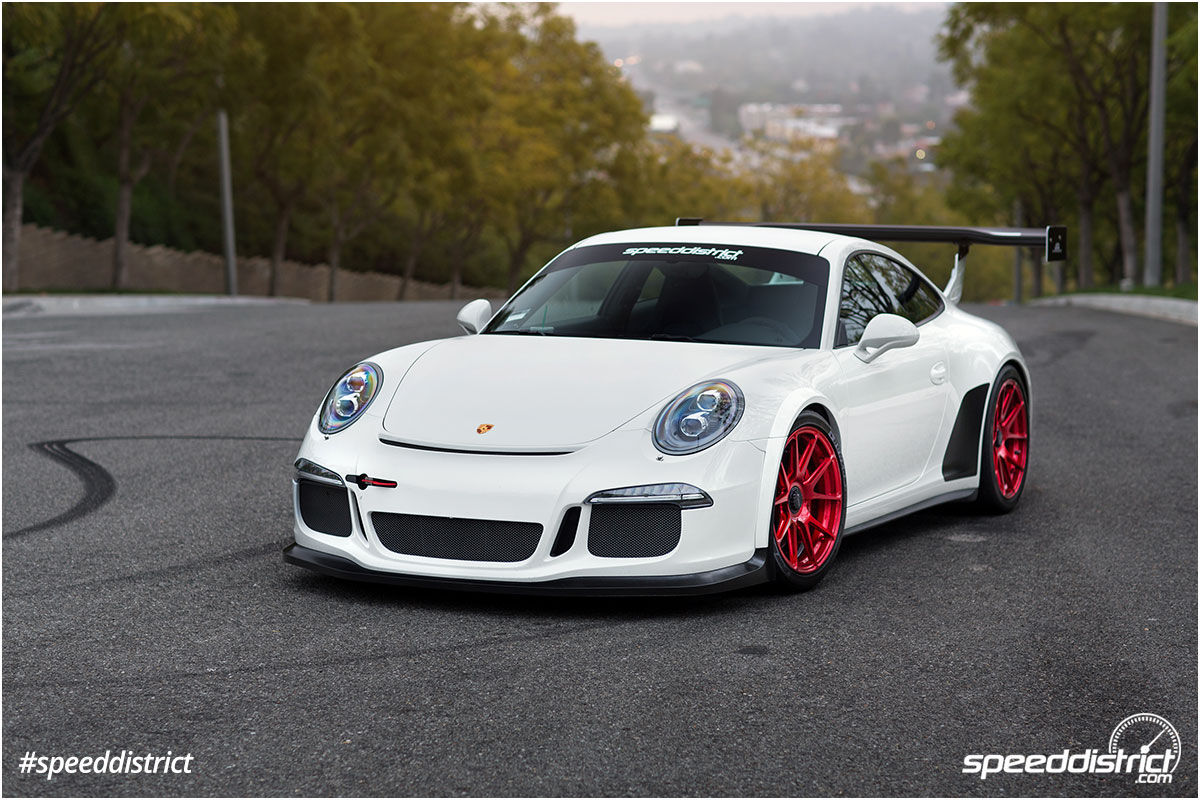 2015 Porsche 911 | Josh Shokri's Speed District Porsche 991 GT3 on Center Locking Forgeline One Piece Forged Monoblock GA1R Wheels