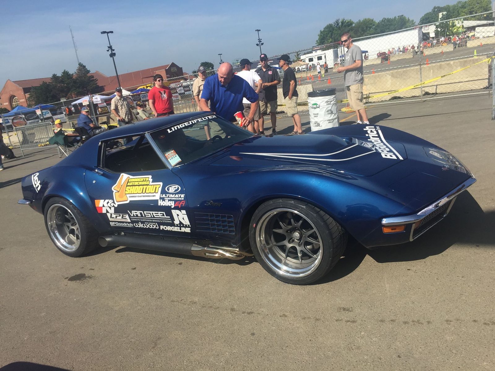1972 Chevrolet Corvette Stingray | Corvette Stingray on Forgeline GA3R Wheels